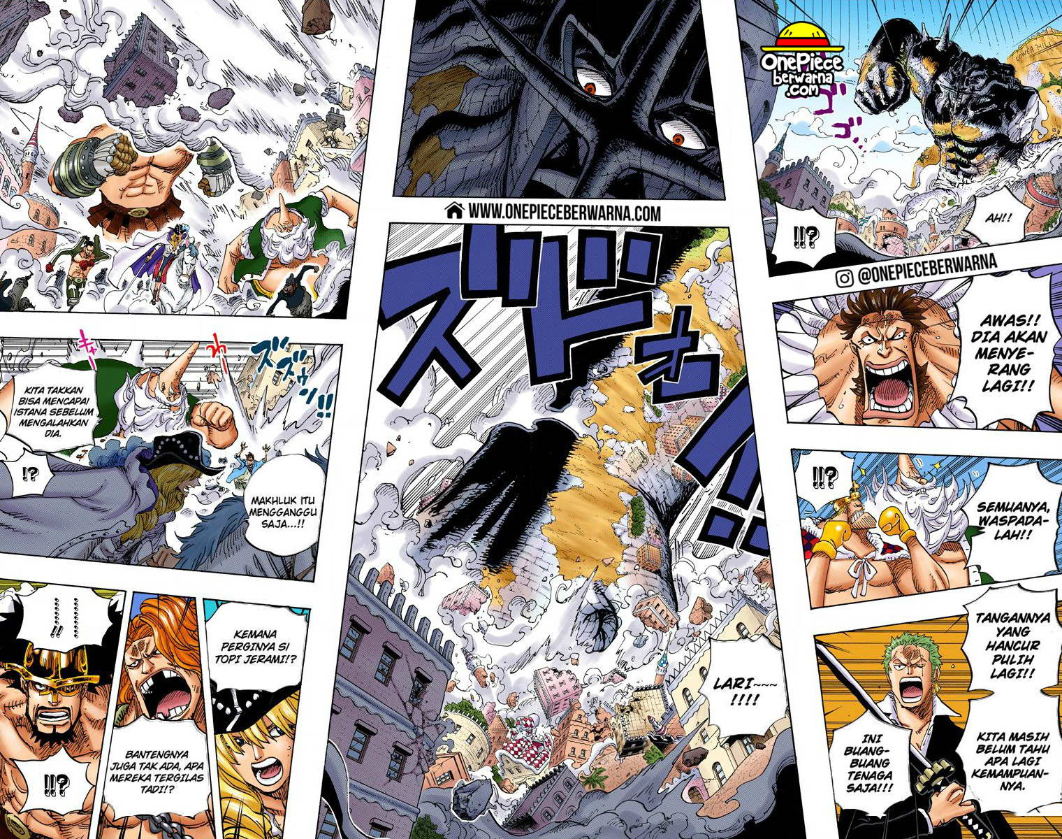 One Piece Berwarna Chapter 749